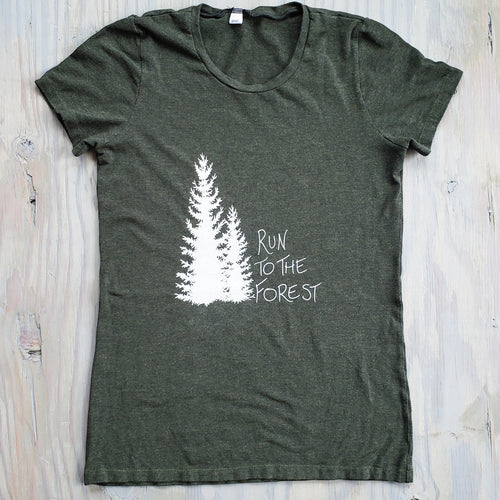 Women's Run to the Forest T-Shirt