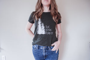 Women's Run to the Forest T-Shirt