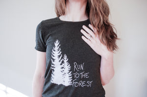 Women's Run to the Forest T-Shirt