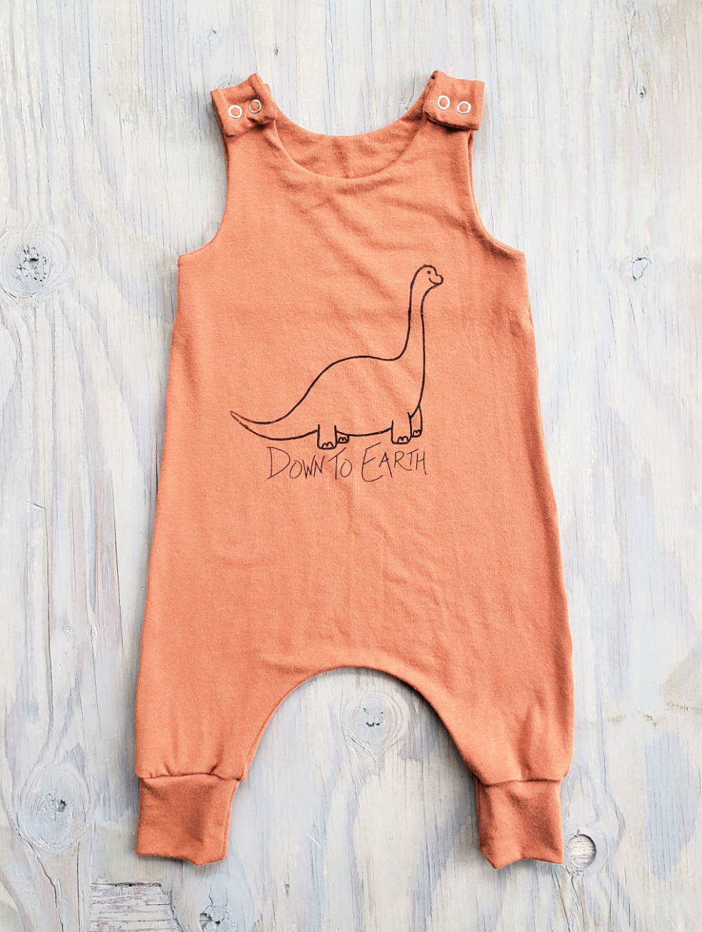 Dino Romper – Mossy Nook Creations1