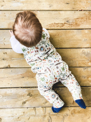 Printed Pant Romper